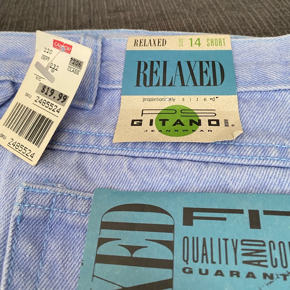 Vtg Sz 14 light wash jeans. - Picture 2 of 7
